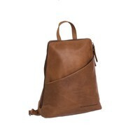 Chesterfield, Rucksack *Claire, Waxed Pull Up, cognac