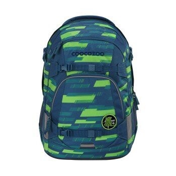 Coocazoo, *Mate, Schulrucksack 30 l, "Lime Stripe"