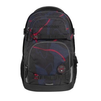 Coocazoo Schulrucksack Porter, 35 Liter "Lava Lines"