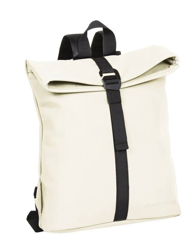 New Rebels® ,*Mart - Los Angeles Rolltop Rucksack mini weiß