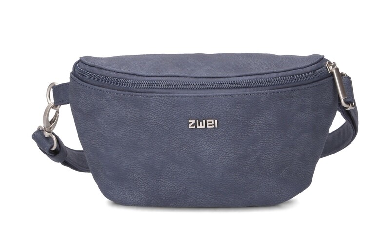 ZWEI Gürteltasche / Bauchtasche / Crossover, MADEMOISELLE.M MH4 nubuk-blue