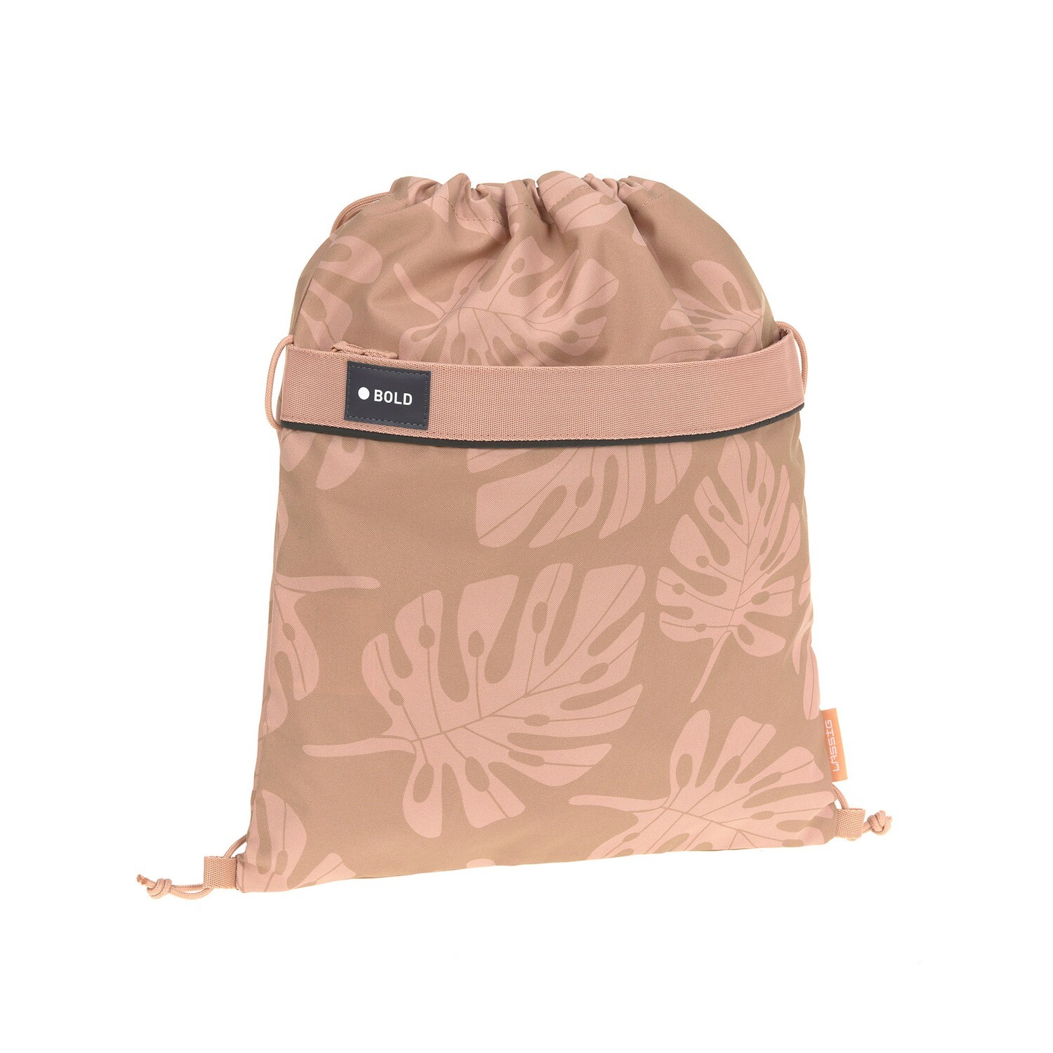 Lässig Bold Turn-Sportbeutel Leaves caramel