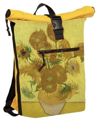 New Rebels ® Mart Art - New York  - Sun Flower - Rolltop Backpack 16L