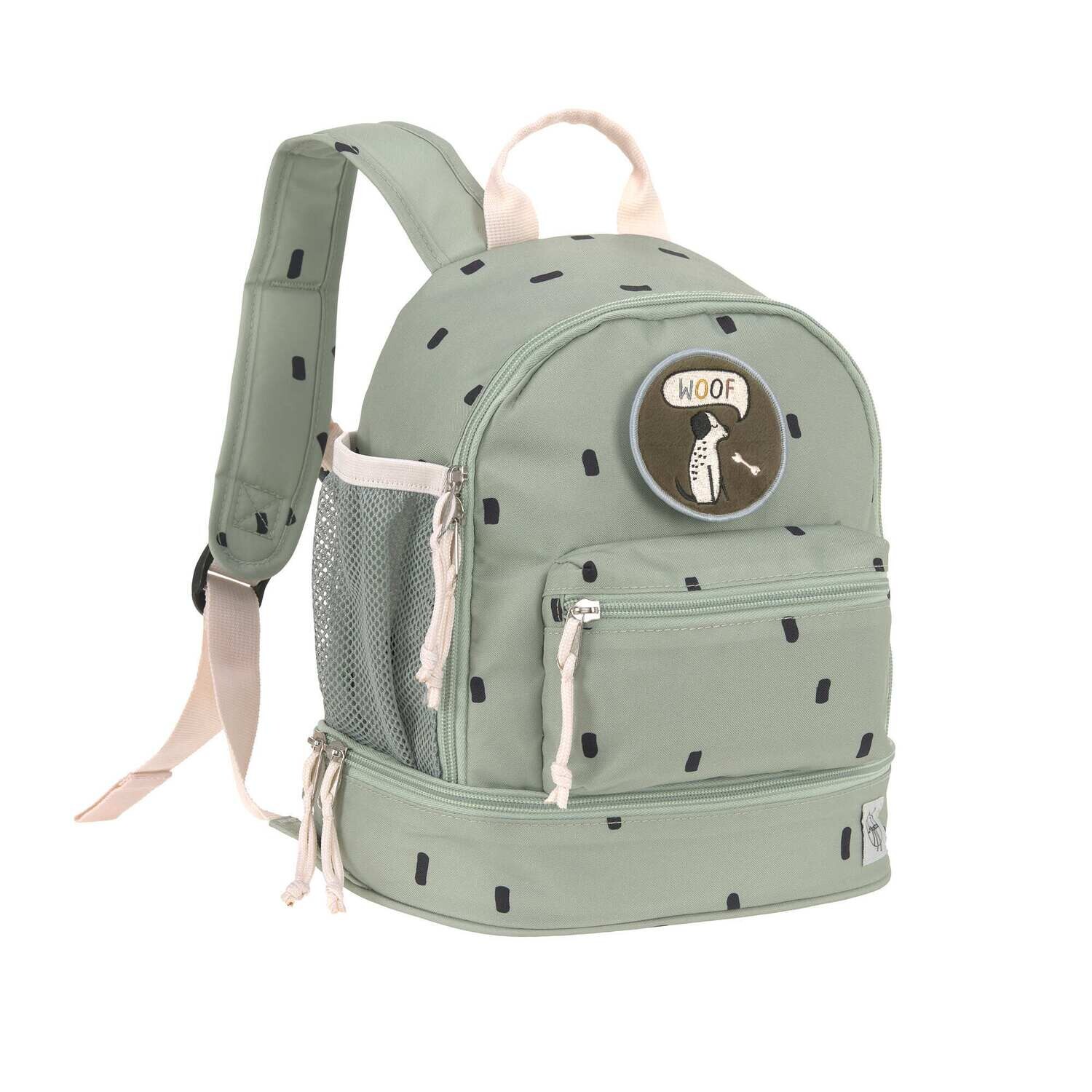 Lässig, Mini Backpack, 6,5 Liter, Happy Prints light olive