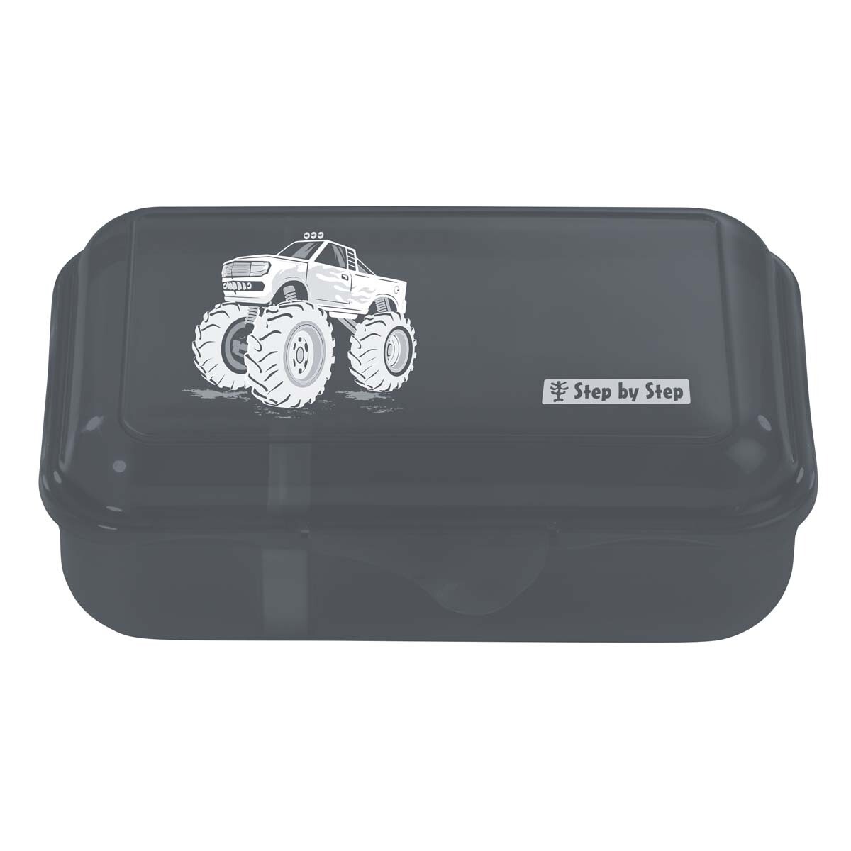 Step by Step, Lunchbox / Brotdose, MONSTER TRUCK ROCKY,  GRATIS Personalisierung