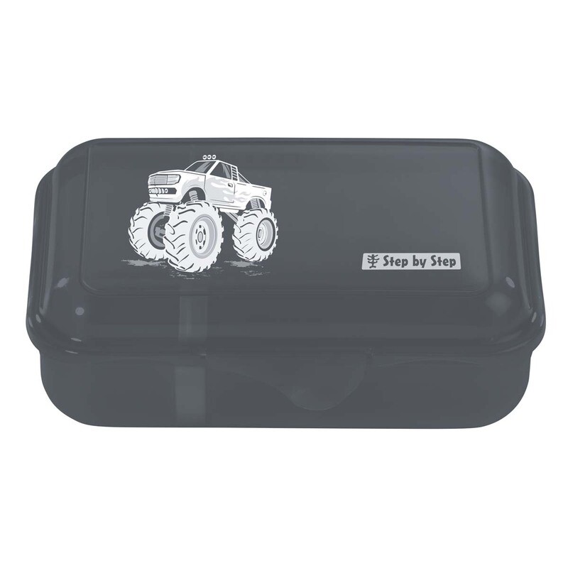Step by Step, Lunchbox / Brotdose, MONSTER TRUCK ROCKY,  GRATIS Personalisierung