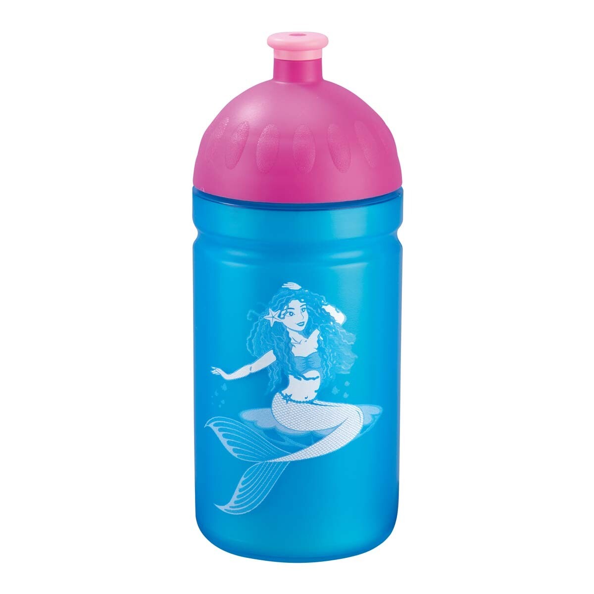 Step by Step, Trinkflasche, *MERMAID LOLA, blau +GRATIS Personalisierung