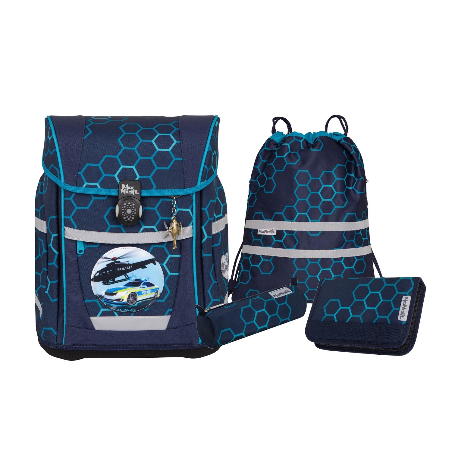 McNeill, 5tlg. Schulranzen-Set, Tenero *Xagon