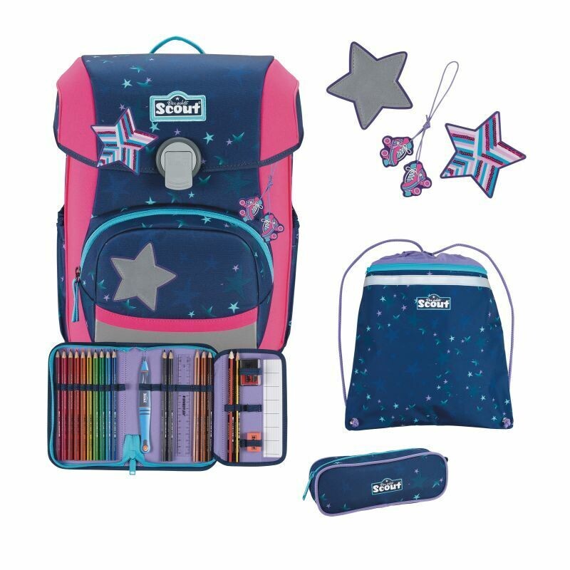 Scout NEO Schulranzen-Set 4-teilig *Pretty Star