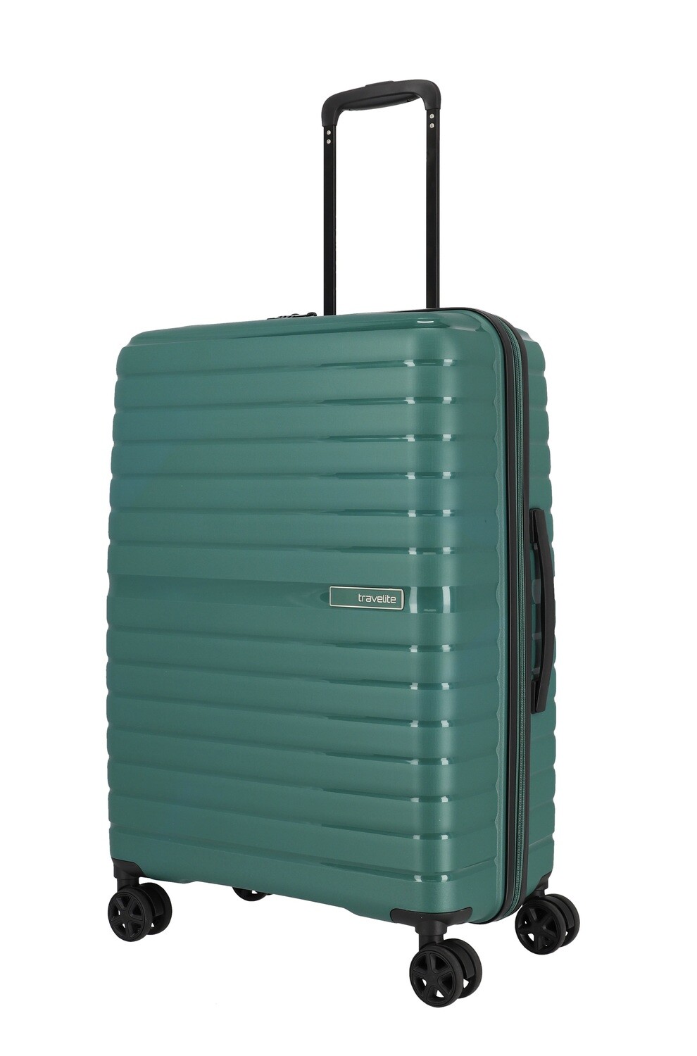 Travelite, 4W-Trolley Größe M (67 Liter), *TRIENT, grün