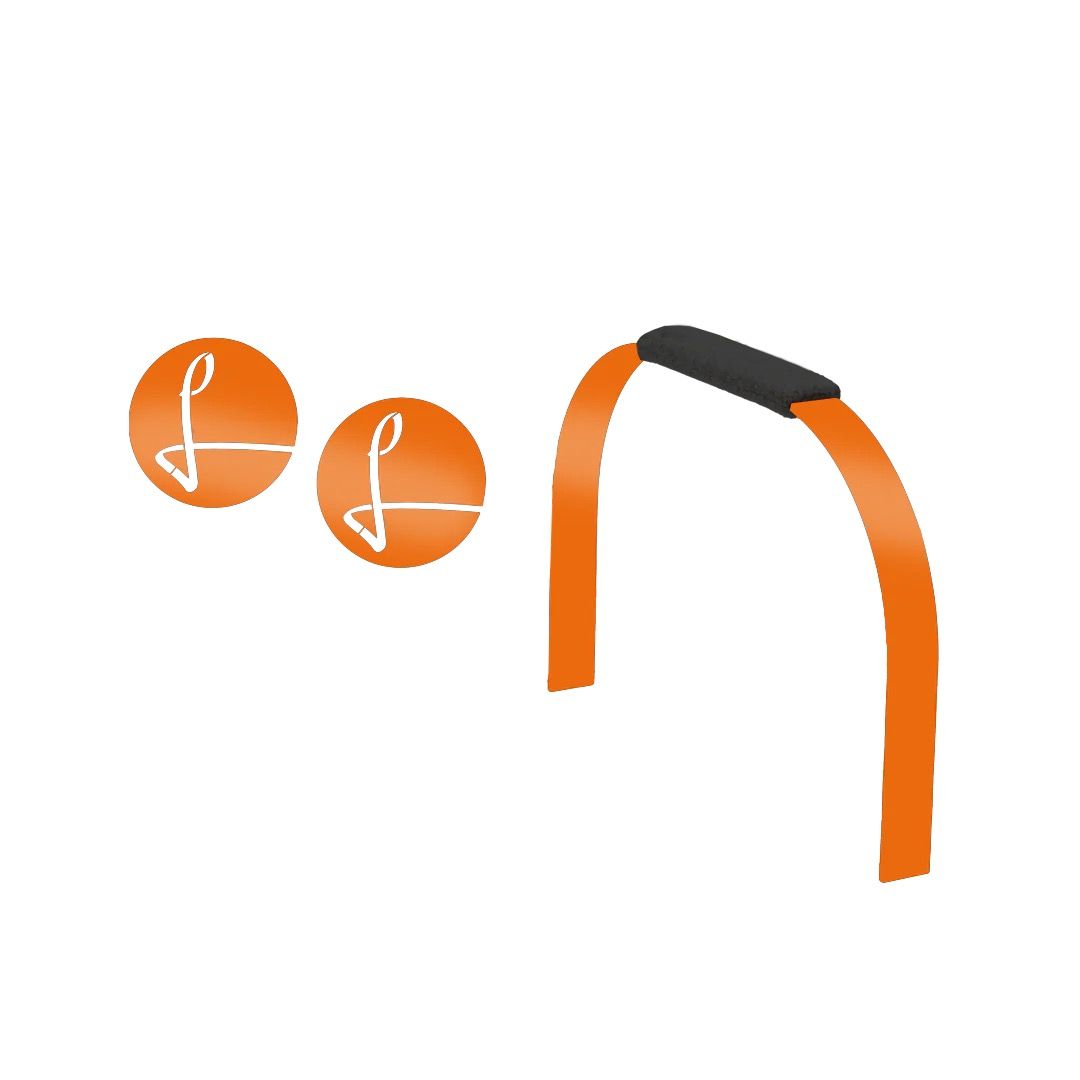LIEBLINGSKORB BÜGELSET DEEP BLACK ORANGE