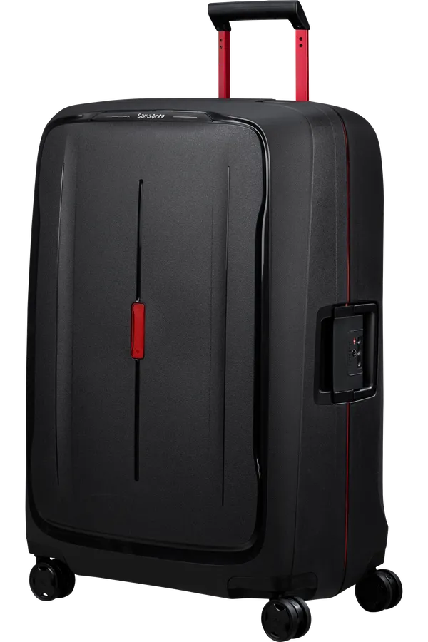 Samsonite, *ESSENS 4 Rollen-Trolley, Größe L 75cm , NEU CHARCOAL/RED