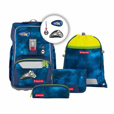 Step by Step, Giant, 23 Liter, Schulranzen-Set 5 teilig, STARSHIP GALACTUS Step by Step, Giant, 23 Liter, Schulranzen-Set 5 teilig, STARSHIP GALACTUS