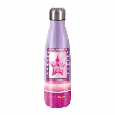 Step by Step, isolierte Edelstahl-Trinkflasche, „STAR STELLA“