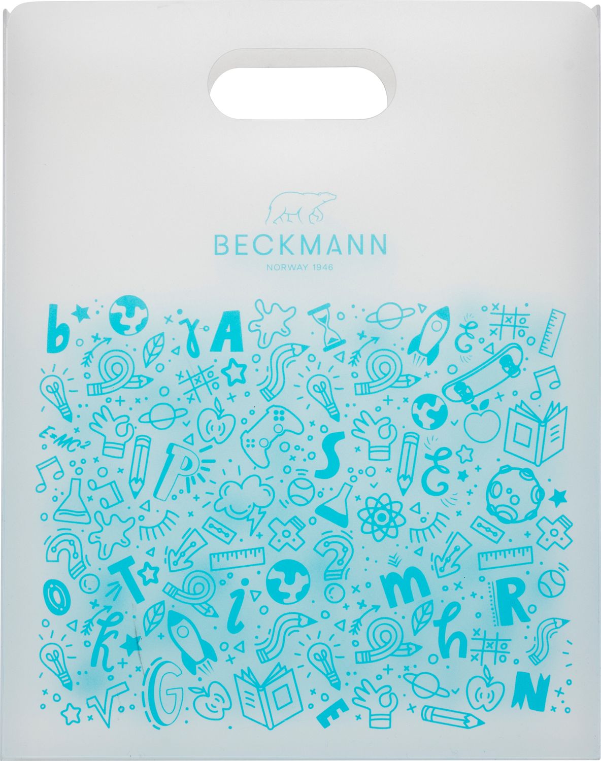 Beckmann, Heftbox transparent, A4