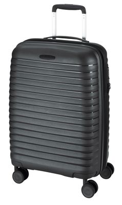 d&n, 4 Rollen Trolley, Polypropylen, Grösse L+ erweiterbar (75cm), schwarz d&n, 4 Rollen Trolley, Polypropylen, Grösse L+ erweiterbar (75cm), schwarz