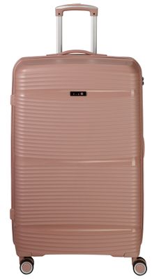 d&n, 4 Rollen Trolley, Polypropylen, Grösse L (76cm), taupe d&n, 4 Rollen Trolley, Polypropylen, Grösse L (76cm), taupe