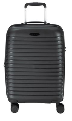 d&n, 4 Rollen Trolley, Polypropylen, Grösse M+ erweiterbar (65cm), schwarz d&n, 4 Rollen Trolley, Polypropylen, Grösse M+ erweiterbar (65cm), schwarz