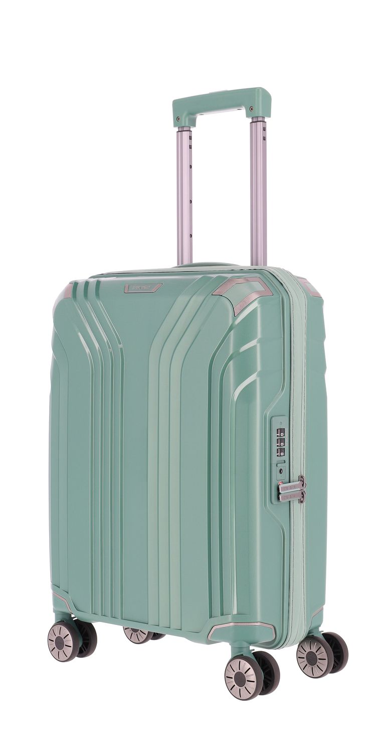 Travelite *ELVAA 4-Rad Trolley Größe S (Handgepäck)  Seegrün