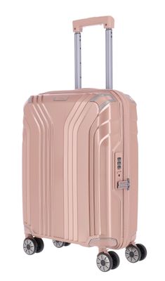 Travelite *ELVAA 4-Rad Trolley Größe S (Handgepäck)  Roségold