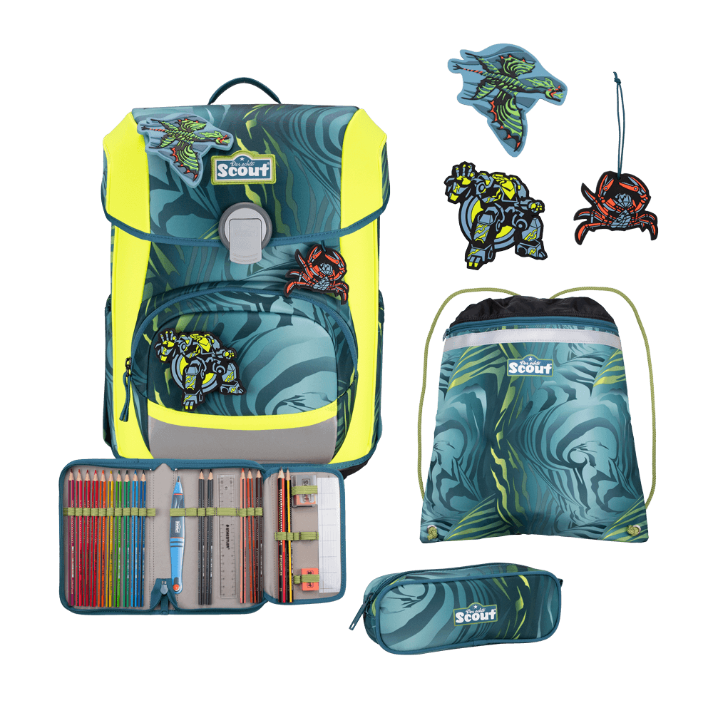Scout NEO Schulranzen-Set 4-teilig *Action