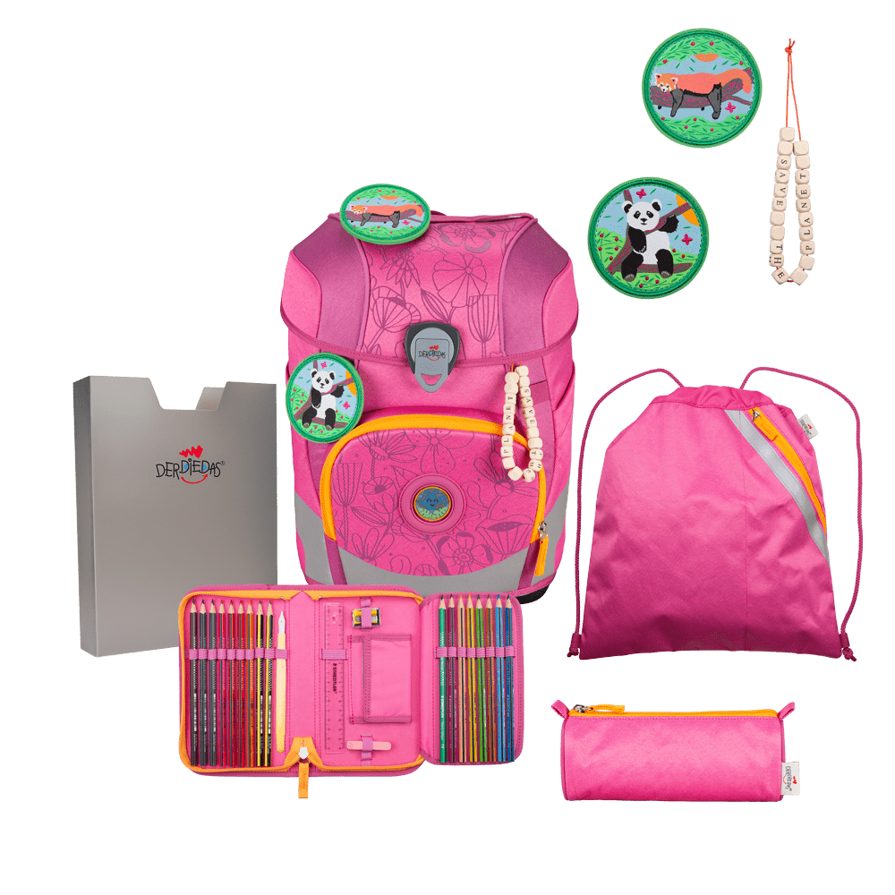 DerDieDas ErgoFlex Tiny Exclusiv Set ECO *Pink Planet