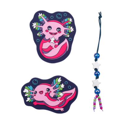 DerDieDas, Wechselbuttons, 3-tlg Set, „NEON PUNKIE“