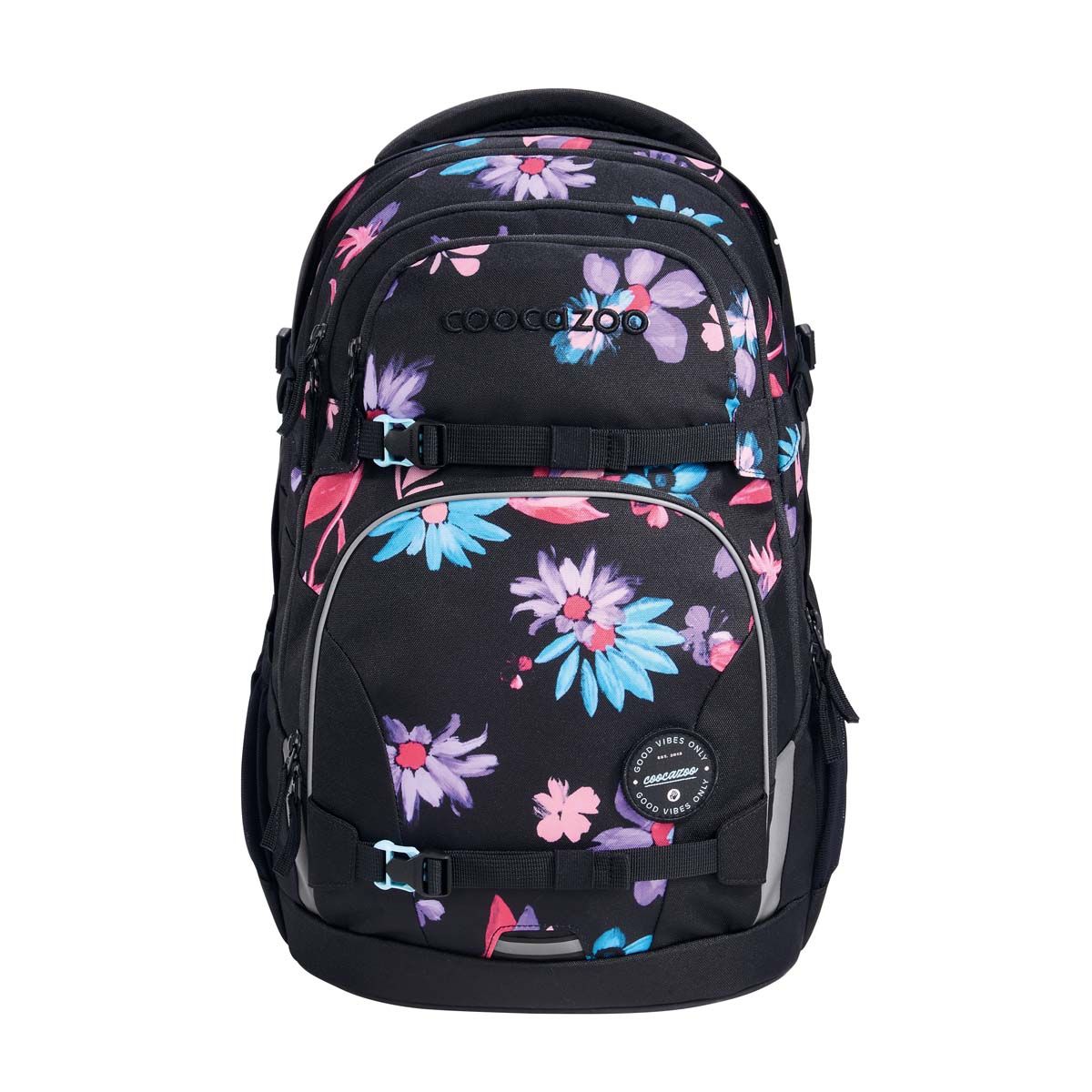 Coocazoo Schulrucksack Porter, 35 Liter "Floral Artnight"