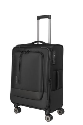 Travelite® Trolley 4W M erw. *Crosslite schwarz Travelite® Trolley 4W M erw. *Crosslite schwarz