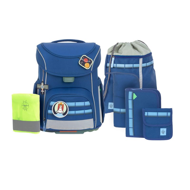 Lässig Schulranzen-Set 7tlg. *SLIM Unique dunkelblau Lässig Schulranzen-Set 7tlg. *SLIM Unique dunkelblau