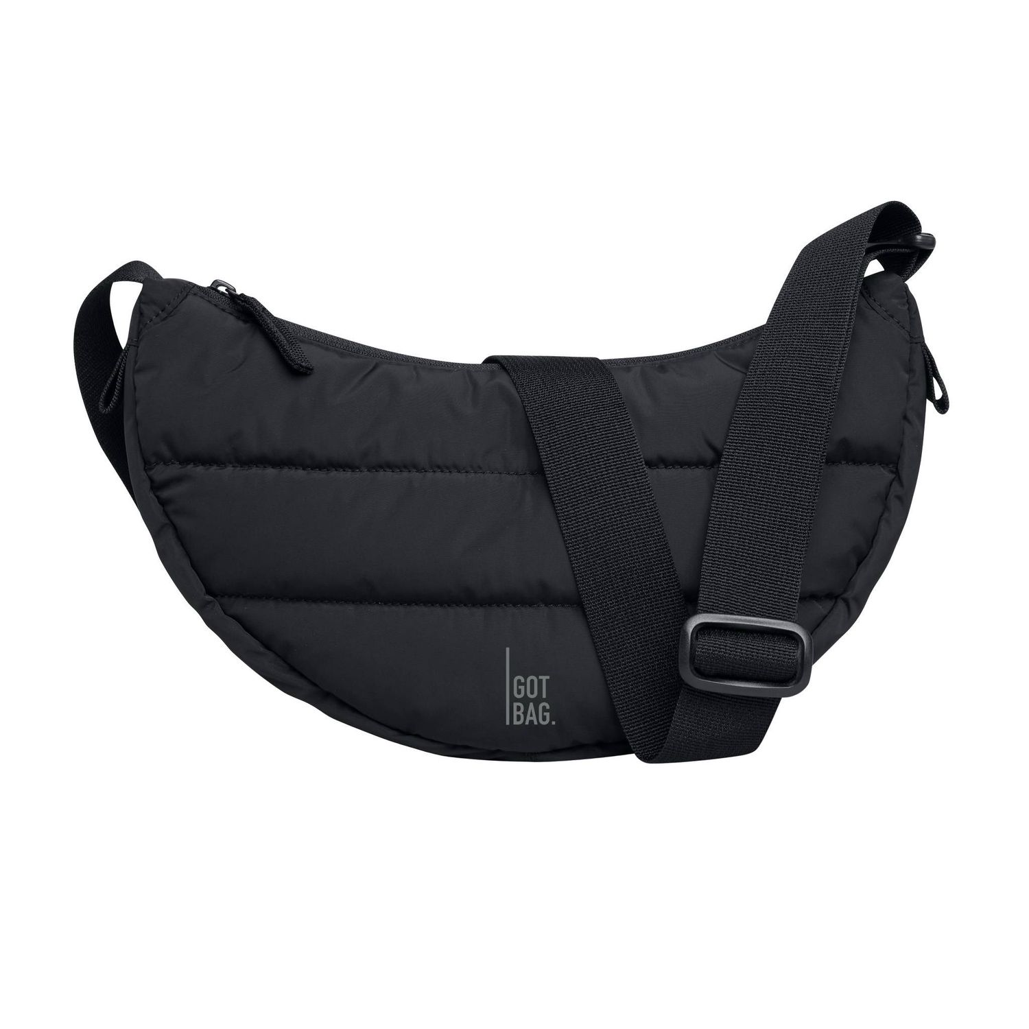 GotBag *PUFFER Moon BAG  small, Cross-Bag, Monochrome black