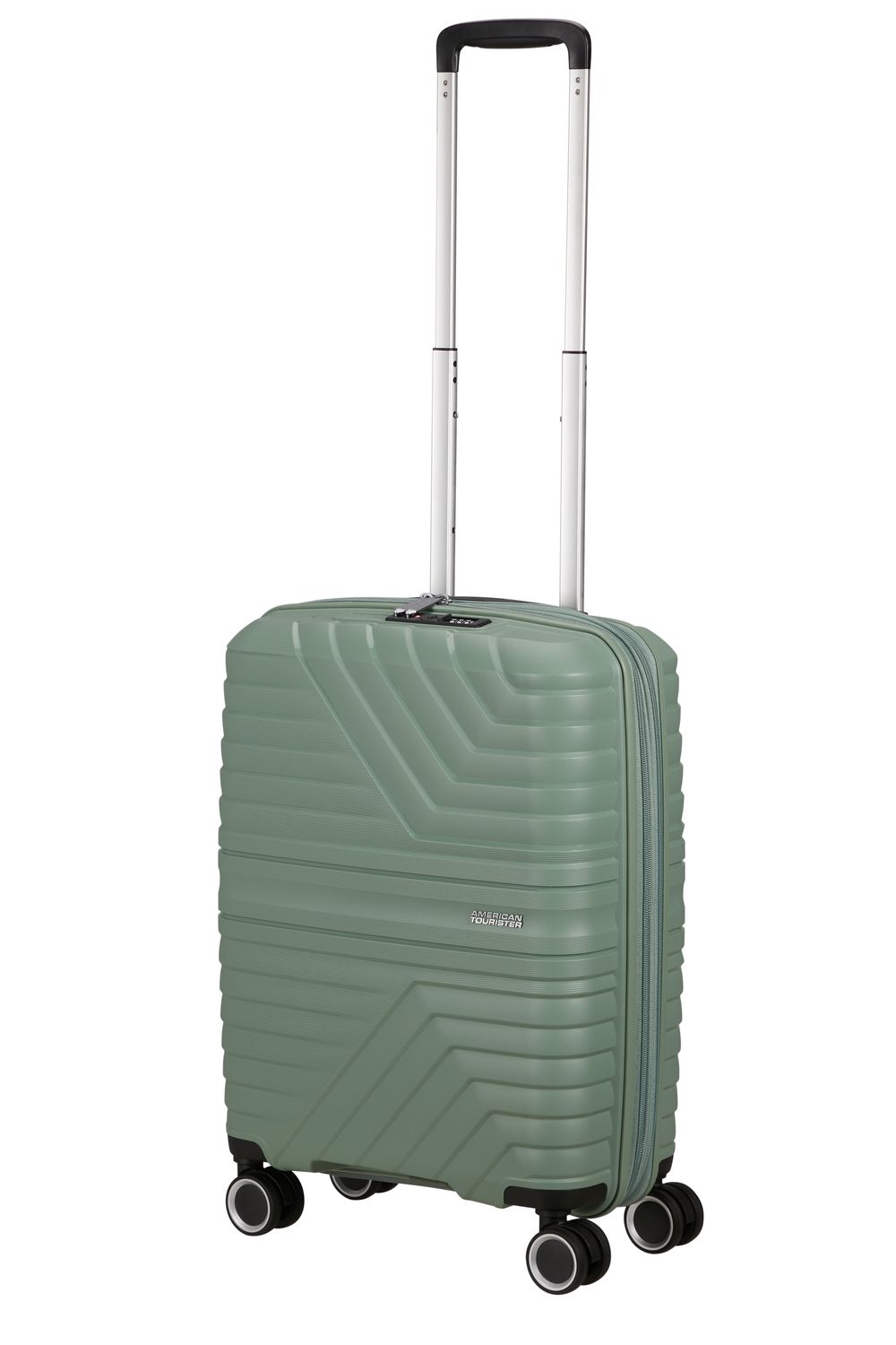 American Tourister Trolley 4W Handgepäck *FLYTWIST 55/20 TSA EXP. Botanic Green