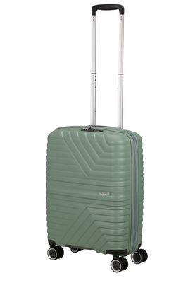 American Tourister Trolley 4W Handgepäck *FLYTWIST 55/20 TSA EXP. Botanic Green