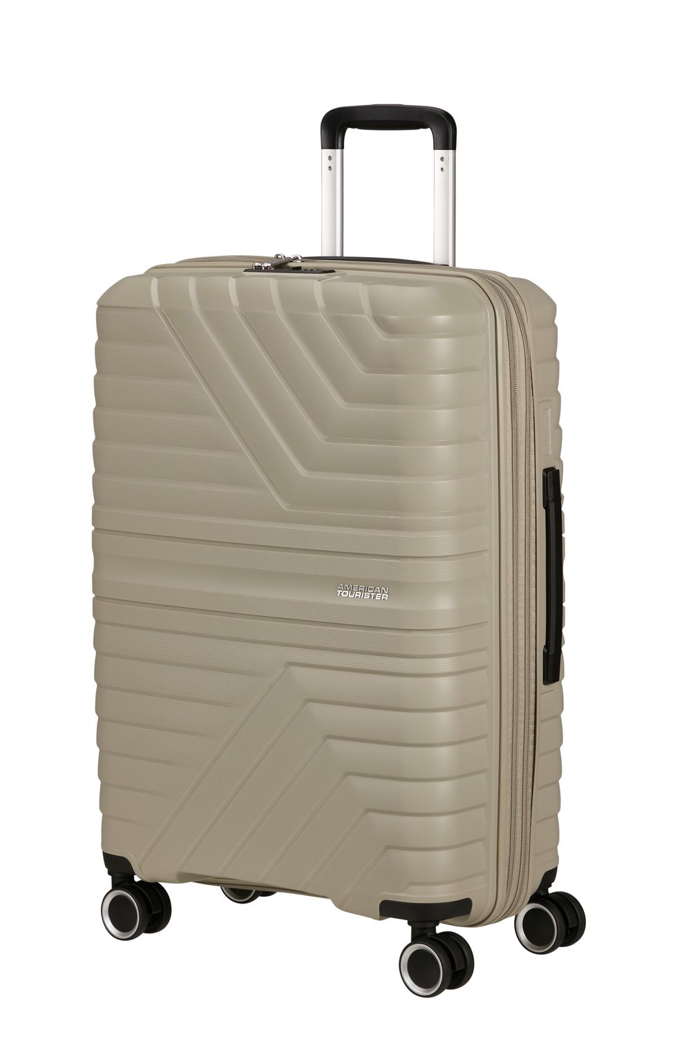 American Tourister Trolley 4W Größe M *FLYTWIST 67/24 TSA EXP. Sandstone