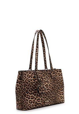 Emily & Noah Shopper *Hanna beige/braun Leo-Look