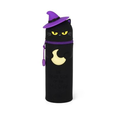 LEGAMI 2in1-Federmäppchen aus weichem Silikon - Kitty Witch - Kawaii