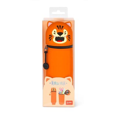 LEGAMI 2in1-Federmäppchen aus Silikon Tiger „Grrreat Adventures“