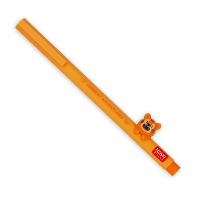 LEGAMI Gelstift mit Deko-Tierchen Tiger „Grrreat Adventures“ - Lovely Friends