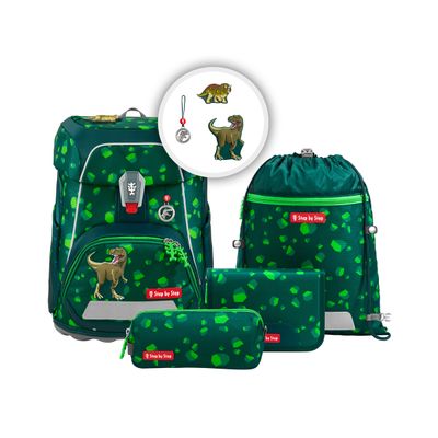 Step by Step FIT Schulranzen-Set 5tlg. *Dino Targo Step by Step FIT Schulranzen-Set 5tlg. *Dino Targo