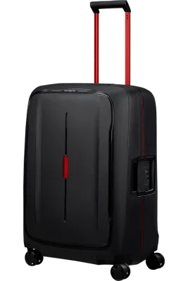 Samsonite, *ESSENS 4 Rollen-Trolley, Größe M 69cm , NEU CHARCOAL/RED