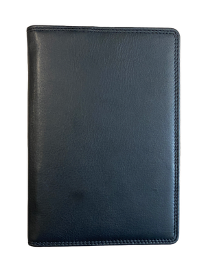 Jockey Club Brieftasche m. Riegel Leder schwarz