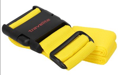 Travelite Koffergurt Lemongelb