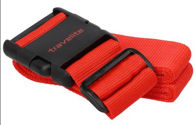 Travelite Koffergurt Rot