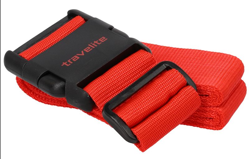 Travelite Koffergurt Rot