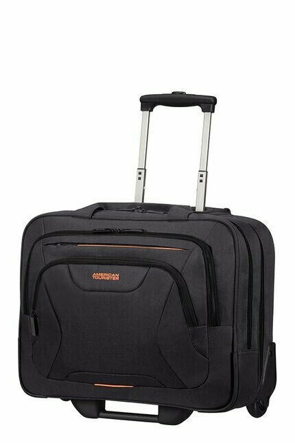 American Tourister, Businesstrolley, ROLLING TOTE 15.6 American Tourister, Businesstrolley, ROLLING TOTE 15.6" Black / Orange