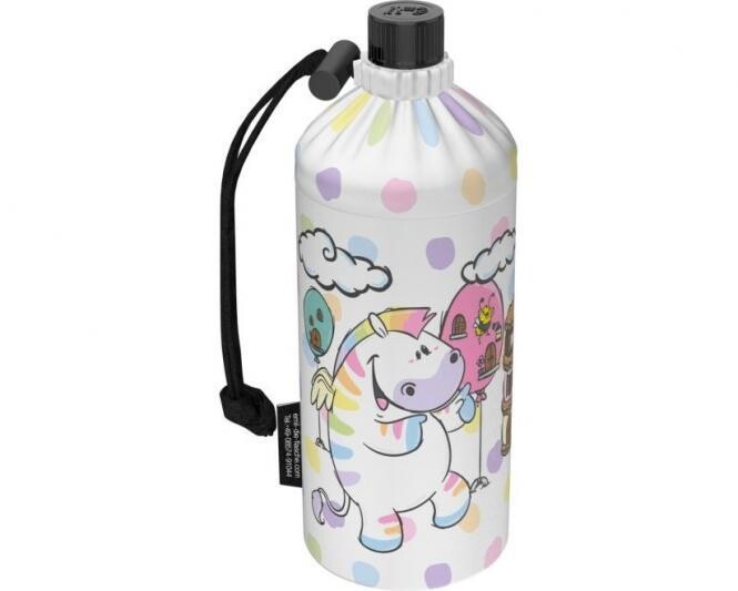 EMIL - Trinkflasche aus Glas im Set, 3-teilig mit Thermobehälter und Flaschenbeutel Pummel & Zebrasus©, (0,4l oder 0,6l) EMIL - Trinkflasche aus Glas im Set, 3-teilig mit Thermobehälter und Flaschenbeutel Pummel & Zebrasus©, (0,4l oder 0,6l), Größe: 0,4 Liter