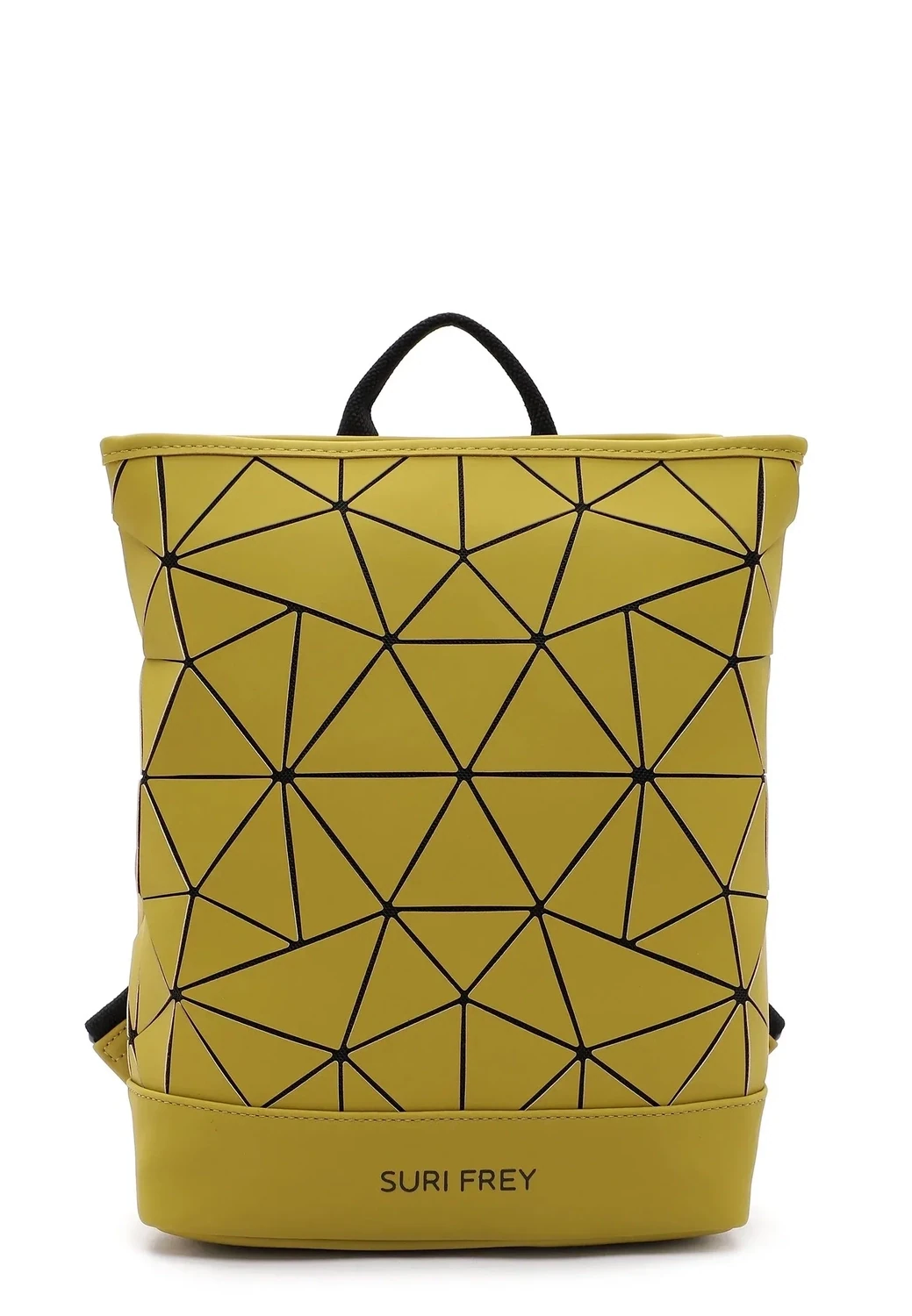SURI FREY, Rucksack Sports,  oliv oil / Senfgelb