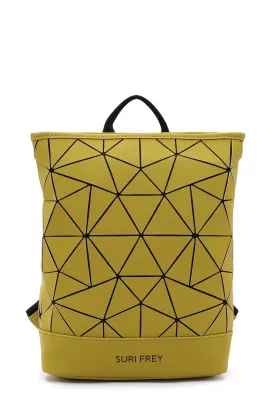 SURI FREY, Rucksack Sports, oliv oil / Senfgelb SURI FREY, Rucksack Sports, oliv oil / Senfgelb