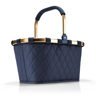*Das Original* Reisenthel® Carrybag - Einkaufskorb - Rhombus midnight/gold *Das Original* Reisenthel® Carrybag - Einkaufskorb - Rhombus midnight/gold