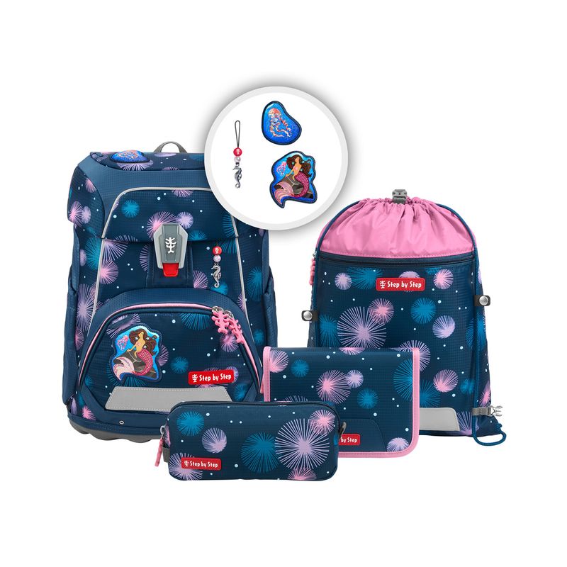 Step by Step FIT Schulranzen-Set 5tlg. *Mermaid Delia Step by Step FIT Schulranzen-Set 5tlg. *Mermaid Delia